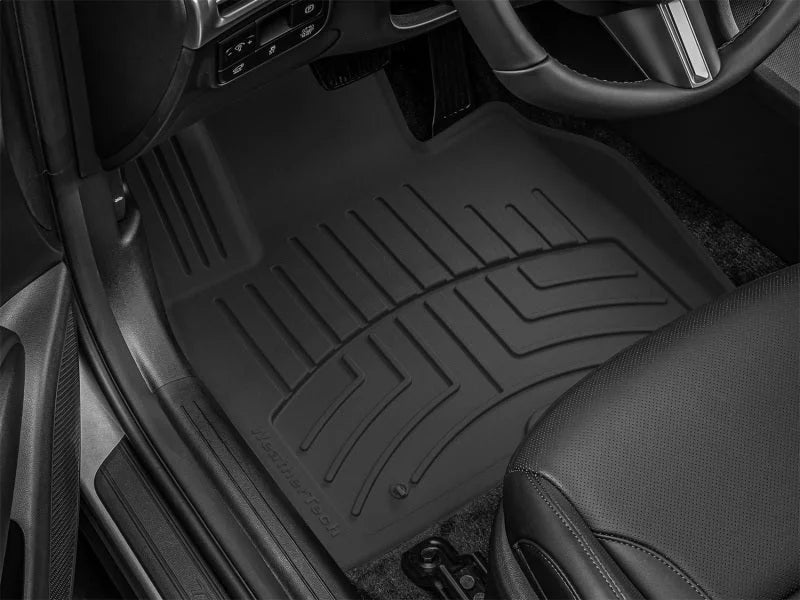 WeatherTech 22-23 Hyundai Tucson (Incl 2022 Hybrid AWD) Front FloorLiner HP - Black - Side View