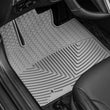 Load image into Gallery viewer, WeatherTech 22-23 Hyundai Tucson (Incl. Hybrid) / Santa Cruz Front Rubber Mats - Grey - Side View