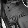 Load image into Gallery viewer, WeatherTech 22-23 Jeep Grand Cherokee WL (Incl. 2022 4xe) Front Rubber Mats - Black - Side View