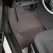 Load image into Gallery viewer, WeatherTech 22-23 Jeep Grand Cherokee WL (Incl. 2022 4xe) Front Rubber Mats - Cocoa - Side View