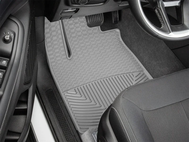 WeatherTech 22-23 Jeep Grand Cherokee WL (Incl. 2022 4xe) Front Rubber Mats - Grey - Side View