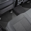 Load image into Gallery viewer, WeatherTech 22-23 Jeep Grand Cherokee WL (Incl. 2022 4xe) Rear Rubber Mats - Black - Side View
