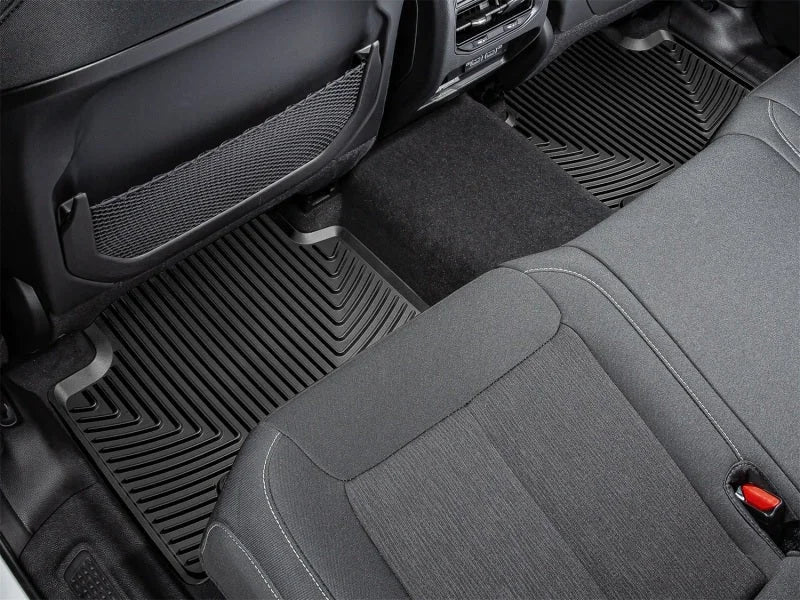 WeatherTech 22-23 Jeep Grand Cherokee WL (Incl. 2022 4xe) Rear Rubber Mats - Black - Side View