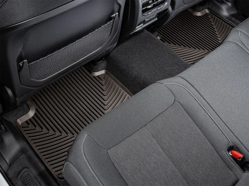 WeatherTech 22-23 Jeep Grand Cherokee WL (Incl. 2022 4xe) Rear Rubber Mats - Cocoa - Side View