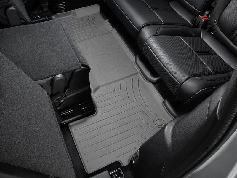 WeatherTech 22-23 Jeep Grand Wagoneer/Wagoneer Rear 3rd Row FloorLiner - Grey (8 Passenger) - Side View