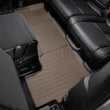 Load image into Gallery viewer, WeatherTech 22-23 Jeep Grand Wagoneer/Wagoneer Rear 3rd Row Rubber Mats - Tan (8 Passenger) - Back View