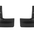 Load image into Gallery viewer, WeatherTech 22-23 Toyota Tundra CrewMax/Double Cab Rear No Drill MudFlaps - Black - Main Product View