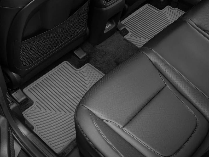 WeatherTech 22-24 Hyundai Tucson Hybrid Rear All-Weather Floor Mats - Grey - Side View