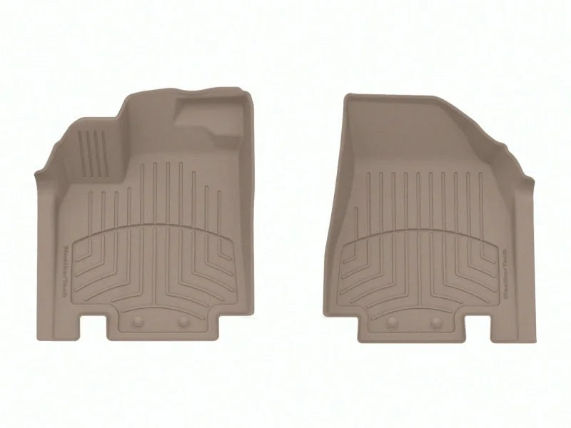 WeatherTech 22-24 Infiniti QX60 Front FloorLiner HP - Tan - Main Product View