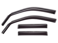 Load image into Gallery viewer, WeatherTech 22-24 Nissan Frontier CC Front &amp; Rear Side Window Deflectors - Dark Tint