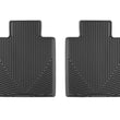 Load image into Gallery viewer, WeatherTech 22-24 Toyota Tundra/Tundra Hybrid Rear Rubber Mats - Black - Main Product View