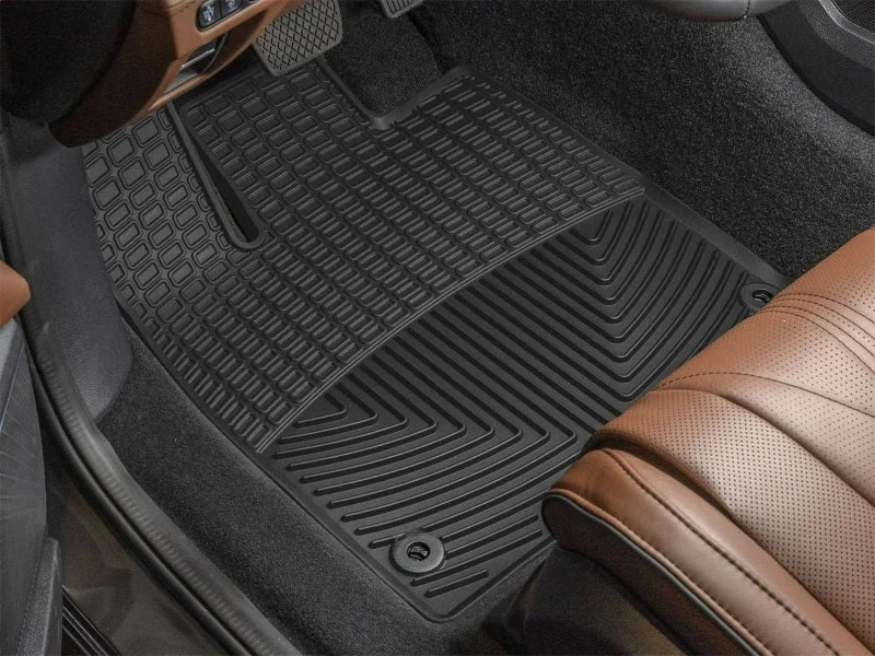 WeatherTech 22-26 Acura MDX 1st Row Front All-Weather Floor Mats - Black - Side View