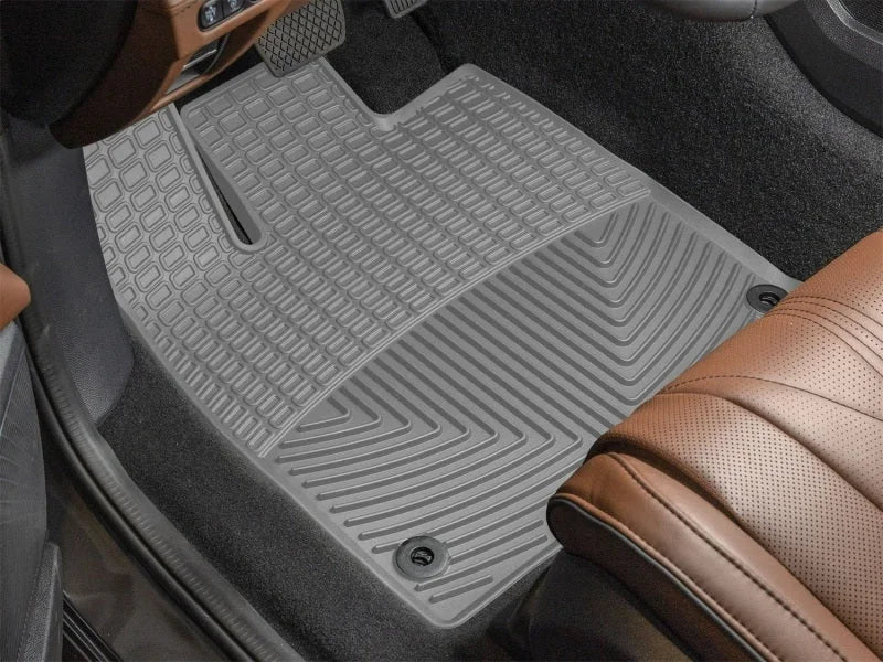 WeatherTech 22-26 Acura MDX 1st Row Front All-Weather Floor Mats - Grey - Side View