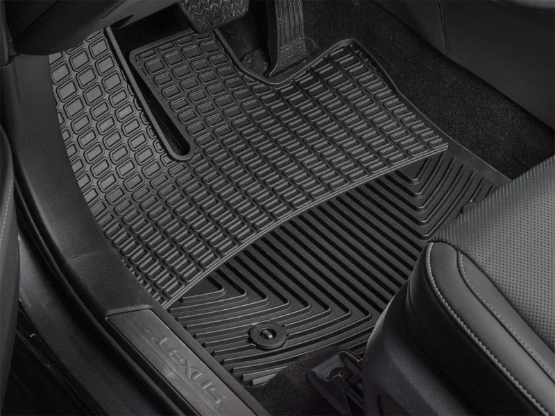 WeatherTech 22-26 Lexus NX 1st Row Front All-Weather Floor Mats - Black - Side View