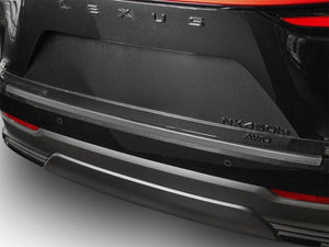 WeatherTech 22-26 Lexus NX Behind 2nd Row BumperTopper - Black - Main Product View