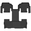 Load image into Gallery viewer, WeatherTech 22+ Jeep Wagoneer w/ 7-passenger seating Rear FloorLiner - Black - Main Product View