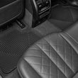 Load image into Gallery viewer, WeatherTech 23-24 BMW X7 M60i / 21-24 BMW Alpina XB7 Rear All-Weather Floor Mats - Black - Side View