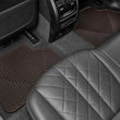Load image into Gallery viewer, WeatherTech 23-24 BMW X7 M60i / 21-24 BMW Alpina XB7 Rear All-Weather Floor Mats - Cocoa - Side View