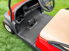 Load image into Gallery viewer, WeatherTech 23-24 EZGO RXV/Valor Flat Box Golf Cart Mat - Black (FLAT BOX) - Side View