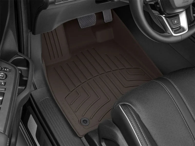 WeatherTech 23-24 Honda Pilot Front FloorLiner HP - Cocoa - Additional View 12