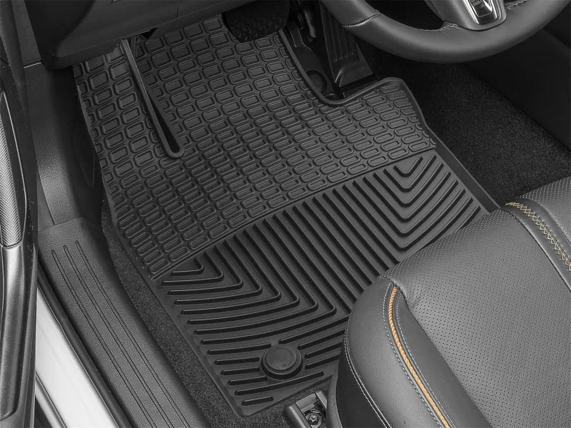 WeatherTech 23-24 Mazda CX-50 Front All-Weather Floor Mats - Black - Side View