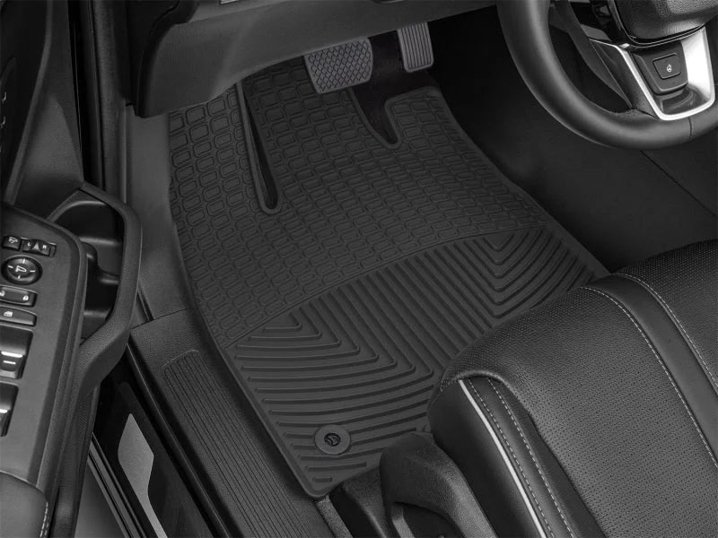WeatherTech 23-25 Honda Pilot Front All-Weather Floor Mats - Black - Side View