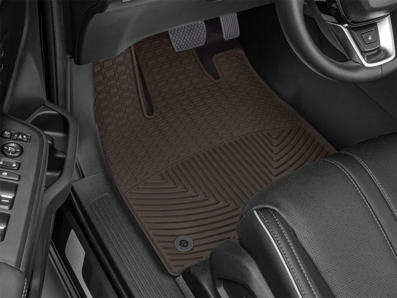 WeatherTech 23-25 Honda Pilot Front All-Weather Floor Mats - Cocoa - Side View