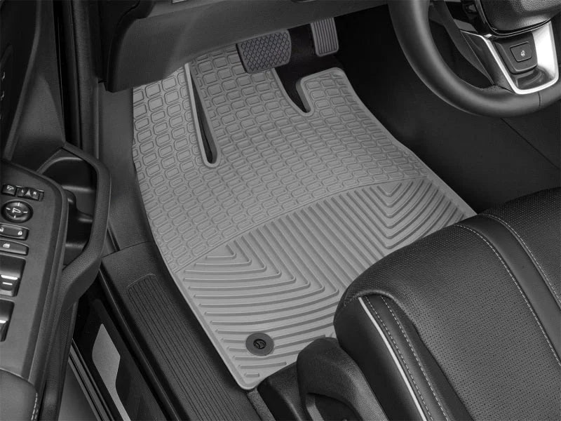 WeatherTech 23-25 Honda Pilot Front All-Weather Floor Mats - Grey - Side View