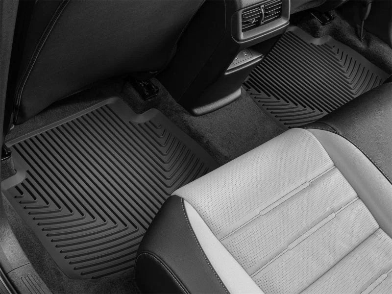 WeatherTech 23-25 Toyota CR-V (Incl. 23-25 Hybrid) All Weather Rear Floor Mats - Black - Side View