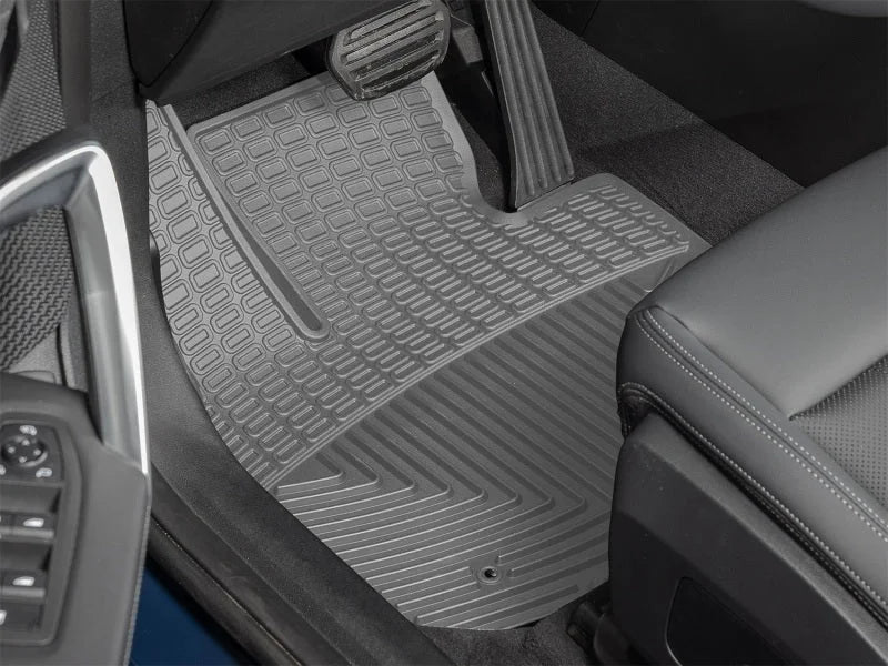 WeatherTech 23-26 BMW X1 28i 1st Row Front All-Weather Floor Mats - Grey - Side View