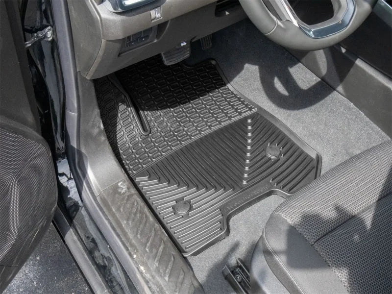 WeatherTech 23-26 Chevrolet Colorado 1st Row Front All-Weather Floor Mats - Black - Side View