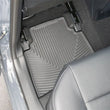Load image into Gallery viewer, WeatherTech 23-26 Toyota Prius 2nd Row Rear All-Weather Floor Mats - Grey - Side View