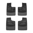 Load image into Gallery viewer, WeatherTech 24-25 Ford Ranger Raptor Front &amp; Rear No Drill MudFlaps - Black - Main Product View