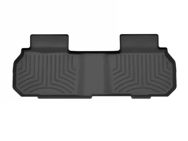 WeatherTech 24-25 GMC Acadia (Incl. Denali) w/Bench Seating Rear FloorLiner HP - Black - Main Product View