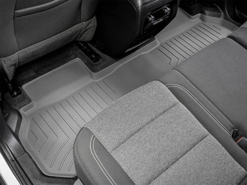WeatherTech 24-25 GMC Acadia (Incl. Denali) w/Bench Seating Rear FloorLiner HP - Grey - Additional View 7
