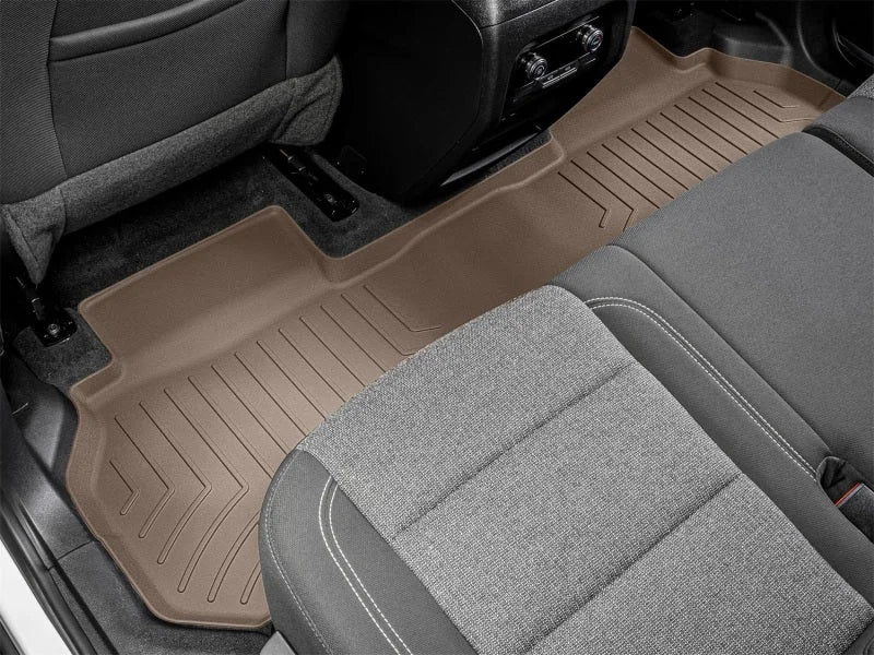 WeatherTech 24-25 GMC Acadia (Incl. Denali) w/Bench Seating Rear FloorLiner HP - Tan - Additional View 11