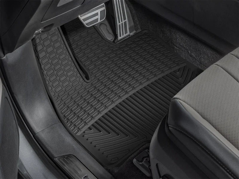 WeatherTech 24-25 Lexus TX 1st Row Front All-Weather Floor Mats - Black - Side View
