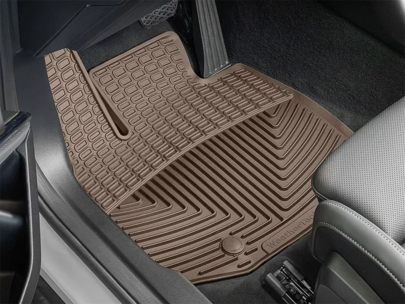 WeatherTech 25-26 BMW X3 30 1st Row Front All-Weather Floor Mats - Tan - Side View