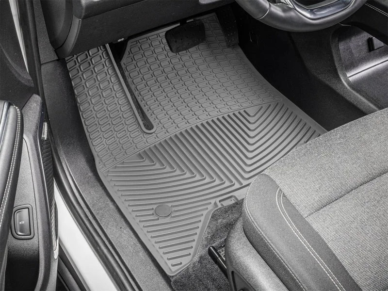 WeatherTech 25-26 Buick Enclave 1st Row Front All-Weather Floor Mats 2pc - Black - Side View