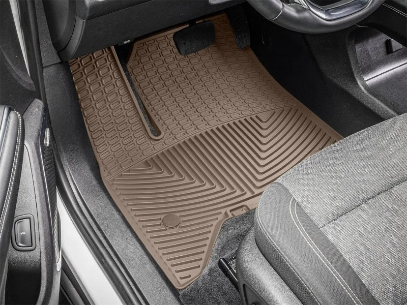 WeatherTech 25-26 Buick Enclave 1st Row Front All-Weather Floor Mats 2pc - Black - Side View