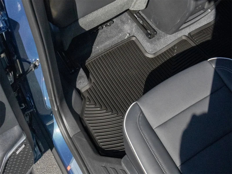 WeatherTech 25-26 Buick Enclave 2nd Row Rear All-Weather Floor Mats - Black - Back View