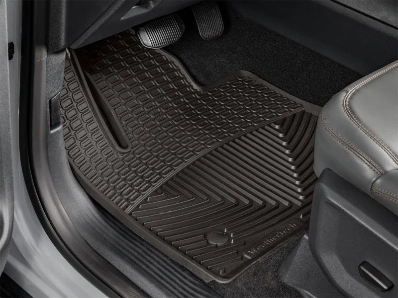 WeatherTech 25-26 Ford Expedition 1st Row Front All-Weather Floor Mats - Cocoa - Side View