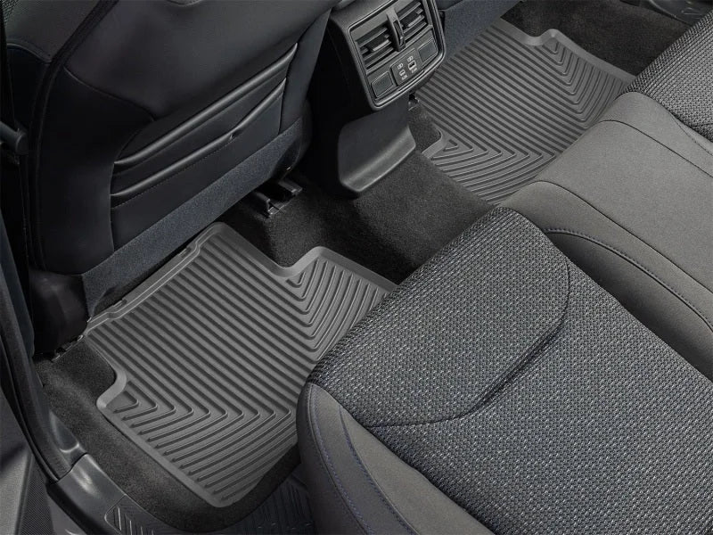 WeatherTech 25-26 Subaru Forester 2nd Row Rear All-Weather Floor Mats - Grey - Side View