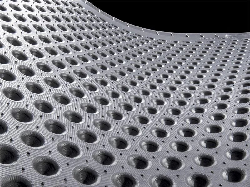 WeatherTech 30in x 48in Outdoor Mat - Grey (Unboxed) - Side View