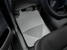 Load image into Gallery viewer, WeatherTech 82-93 Chevrolet S10 Pickup Front Rubber Mats - Grey - Installation View