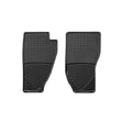 Load image into Gallery viewer, WeatherTech 84-96 Jeep Cherokee (2 door) Front Rubber Mats - Black - Side View