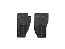 Load image into Gallery viewer, WeatherTech 84-96 Jeep Cherokee (2 door) Front Rubber Mats - Black - Side View