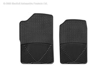 Load image into Gallery viewer, WeatherTech 88-99 GMC Sierra Extended Cab Front Rubber Mats - Black - Side View
