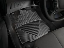 Load image into Gallery viewer, WeatherTech 89-92 Porsche 911 (964) Front Rubber Mats - Black - Installation View