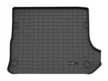 Load image into Gallery viewer, WeatherTech 93-98 Jeep Grand Cherokee Cargo Liners - Black - Back View